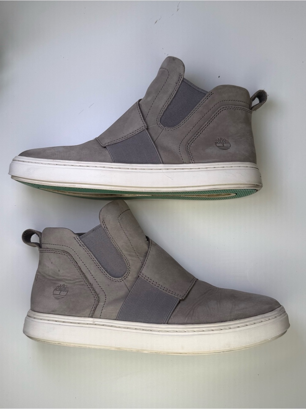 Timberland Women's Londyn Pull-On Chelsea Sneakers in Medium Grey Size 11 - Picture 13 of 16